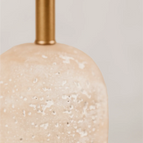 Balius Table Lamp with Linen Shade – Natural