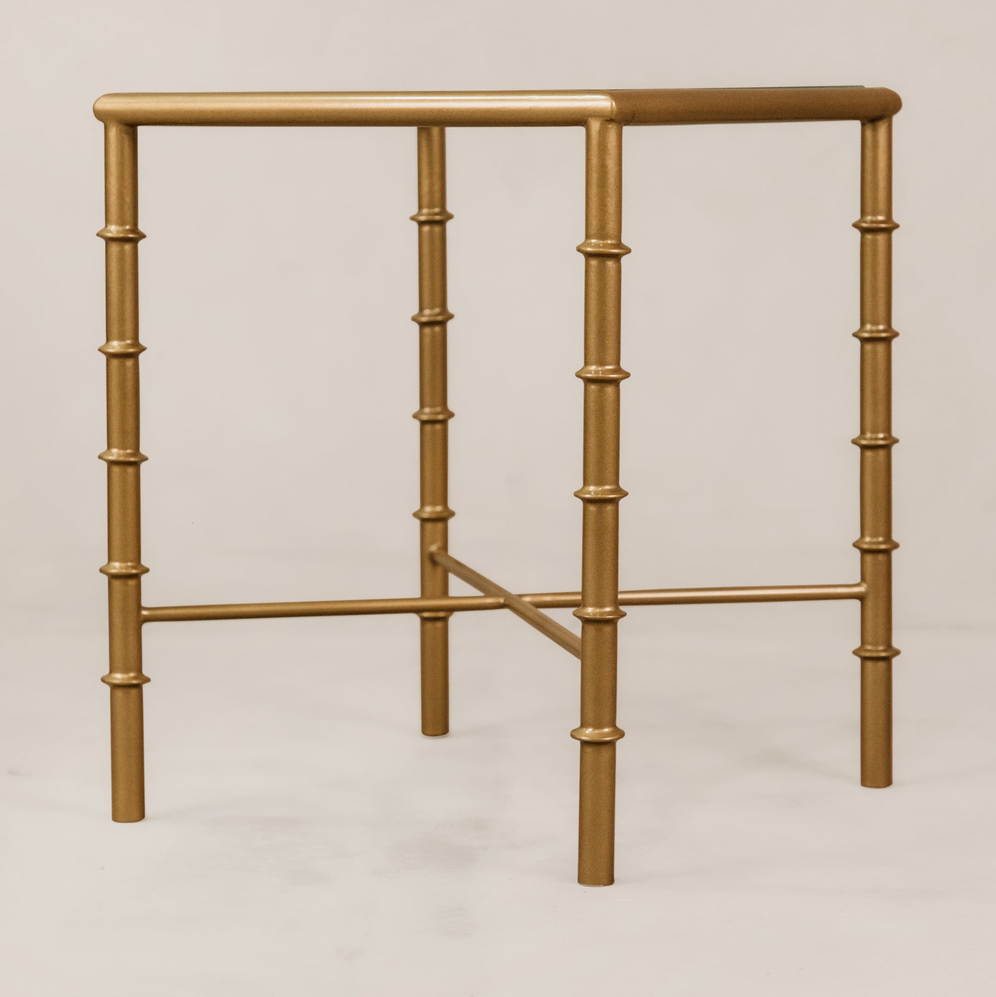 Bambusa Side Table – Gold