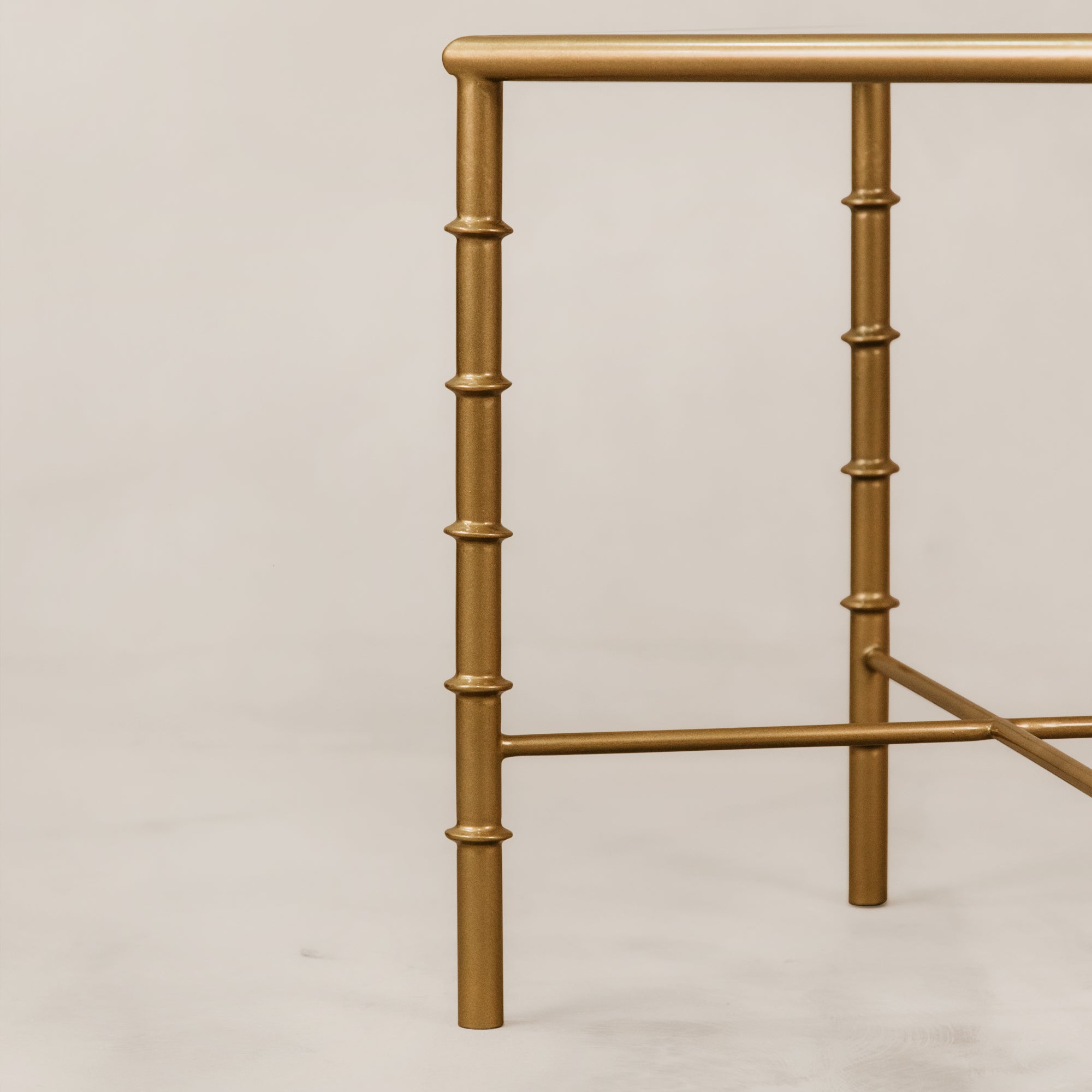 Bambusa Side Table – Gold