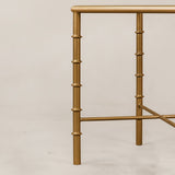 Bambusa Side Table – Gold