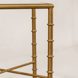 Bambusa Side Table – Gold