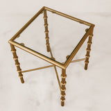 Bambusa Side Table – Gold