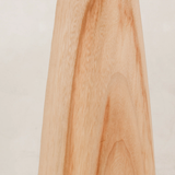 Baobab Table Lamp with Tapered Linen Shade – Blonde