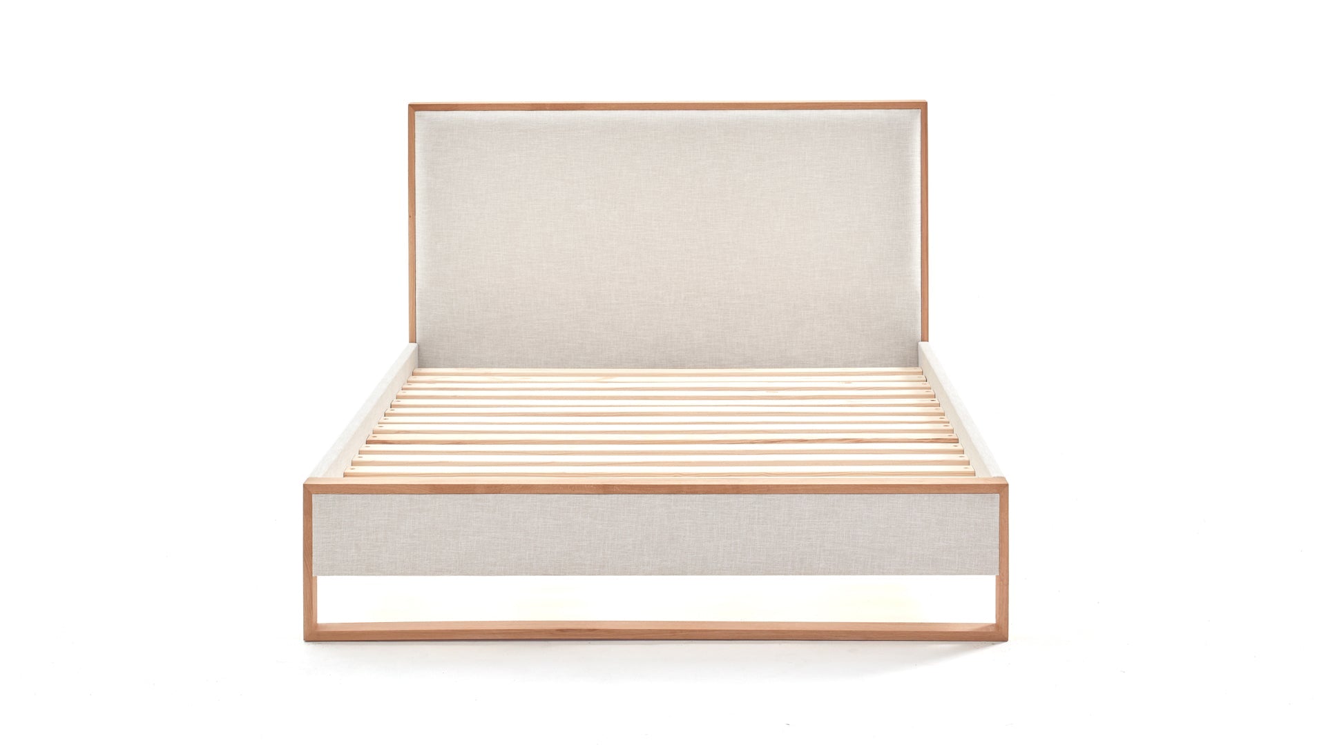 Oak Bed Frame with Headboard