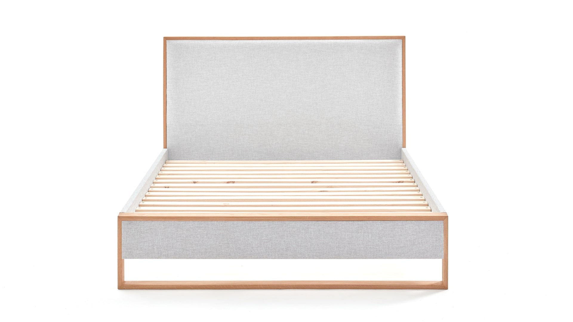 Oak Bed Frame with Headboard