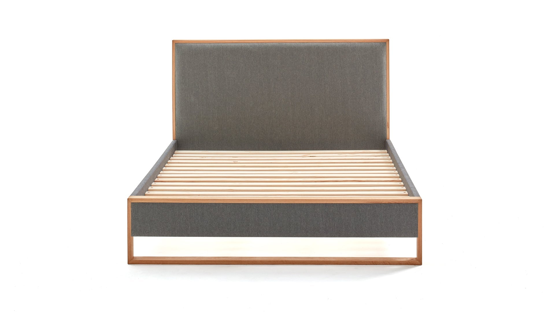 Oak Bed Frame with Headboard