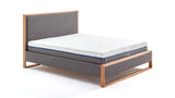 Oak Bed Frame with Headboard