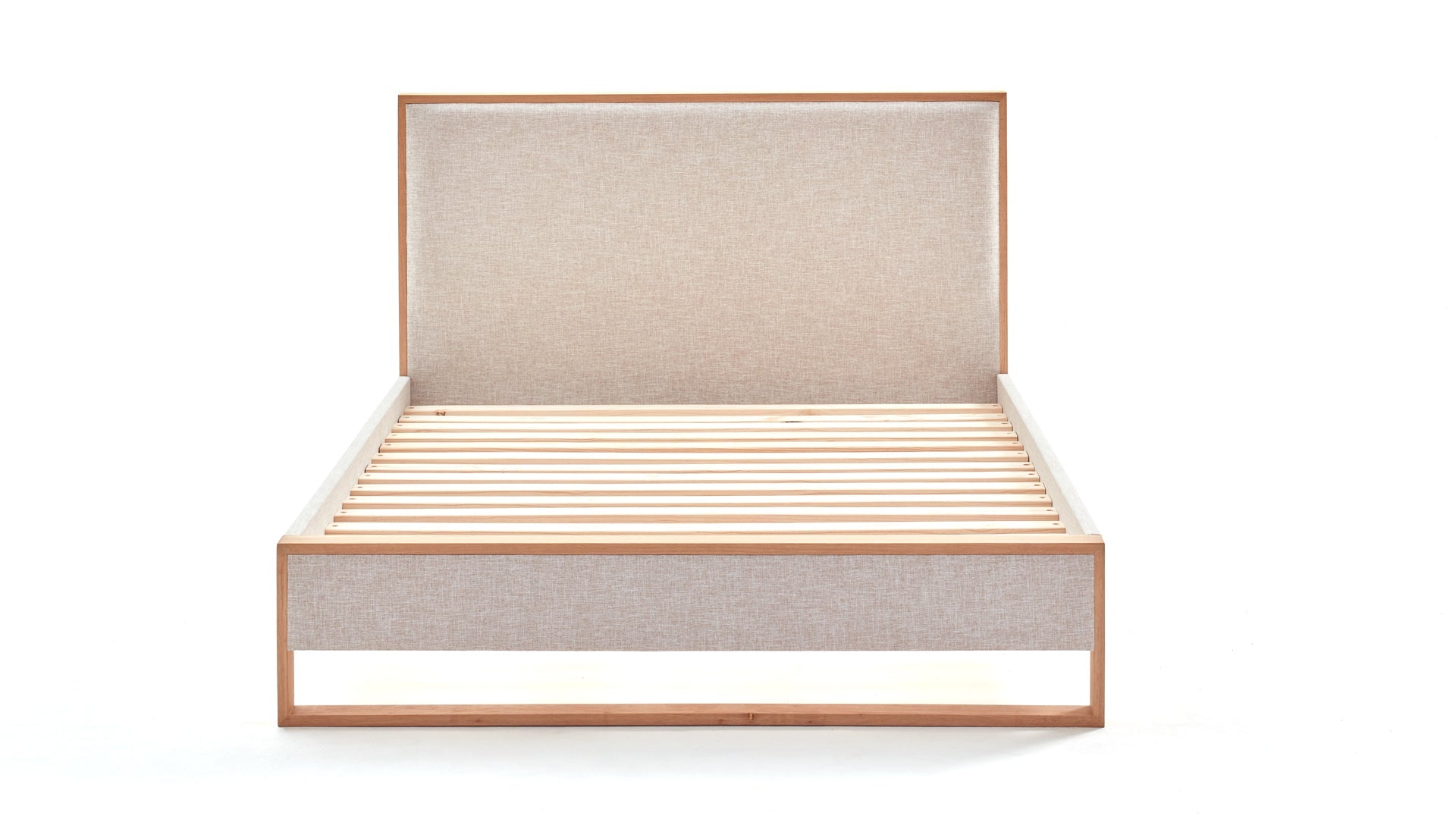 Oak Bed Frame with Headboard