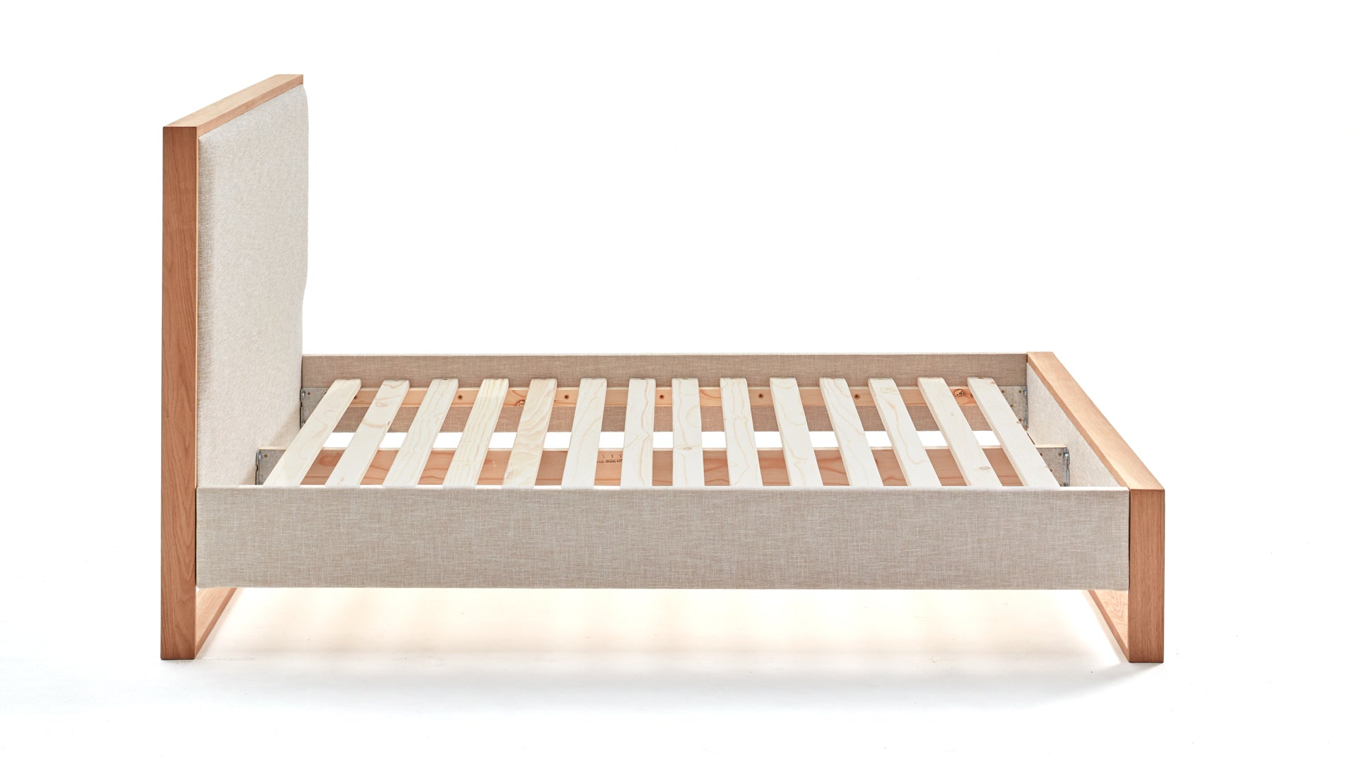Oak Bed Frame with Headboard