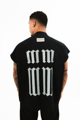 Black ‘SAINT MM’ Sleeveless Tee