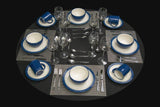 Limoges Blue 16pc Foundry Dinner Set - Image 2