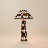 Blush Blocks Fusion Table Lamp