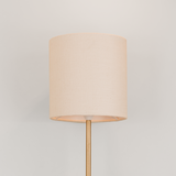 Bongo Wall Light with Linen Shade – Gold