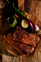 Duroc Pork Belly Strips 600g