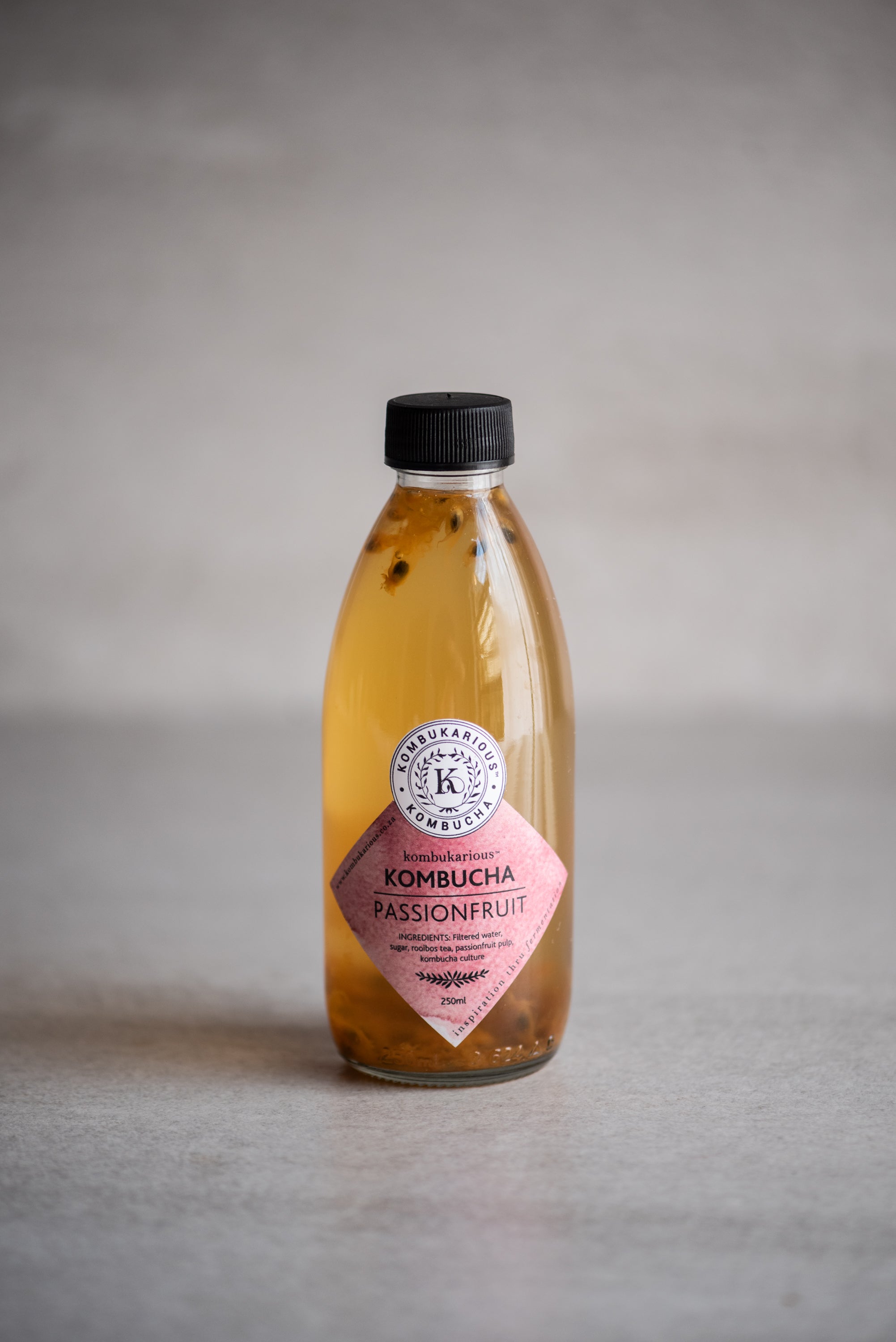 Passion Fruit Kombucha 250ml