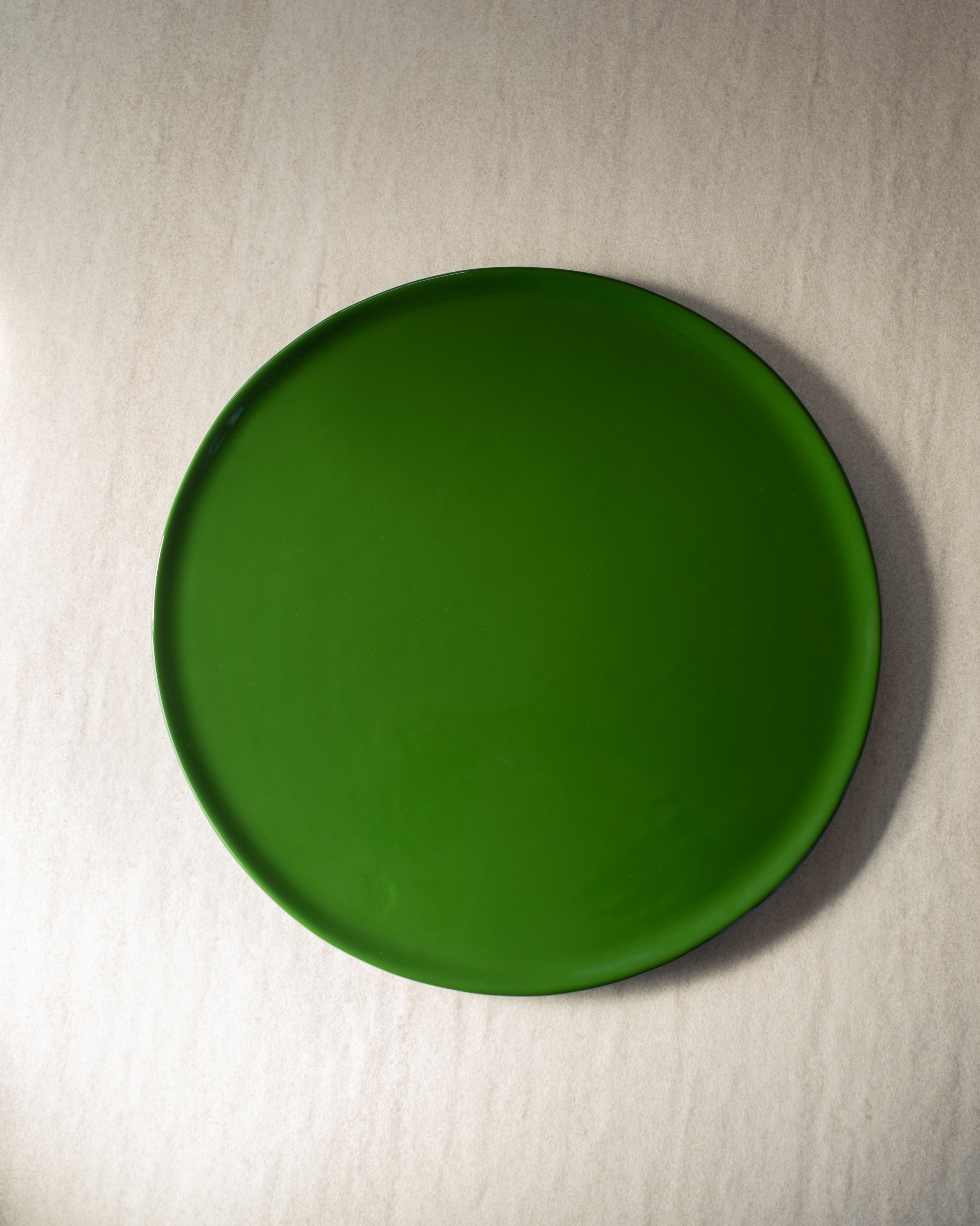 Pizza Plate - English Racing Green
