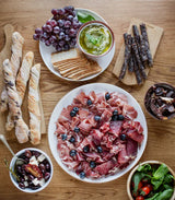 Assorted Charcuterie Platter & Boschendal Black Angus Wine Pairing Bundle