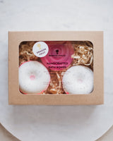 Handcrafted Bath Bombs & Soap Gift Set - Dragon Fruit