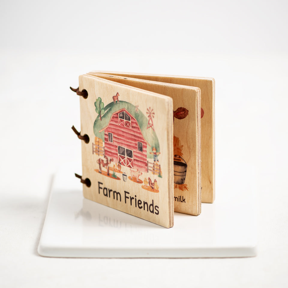 Farm Friends Baby Book