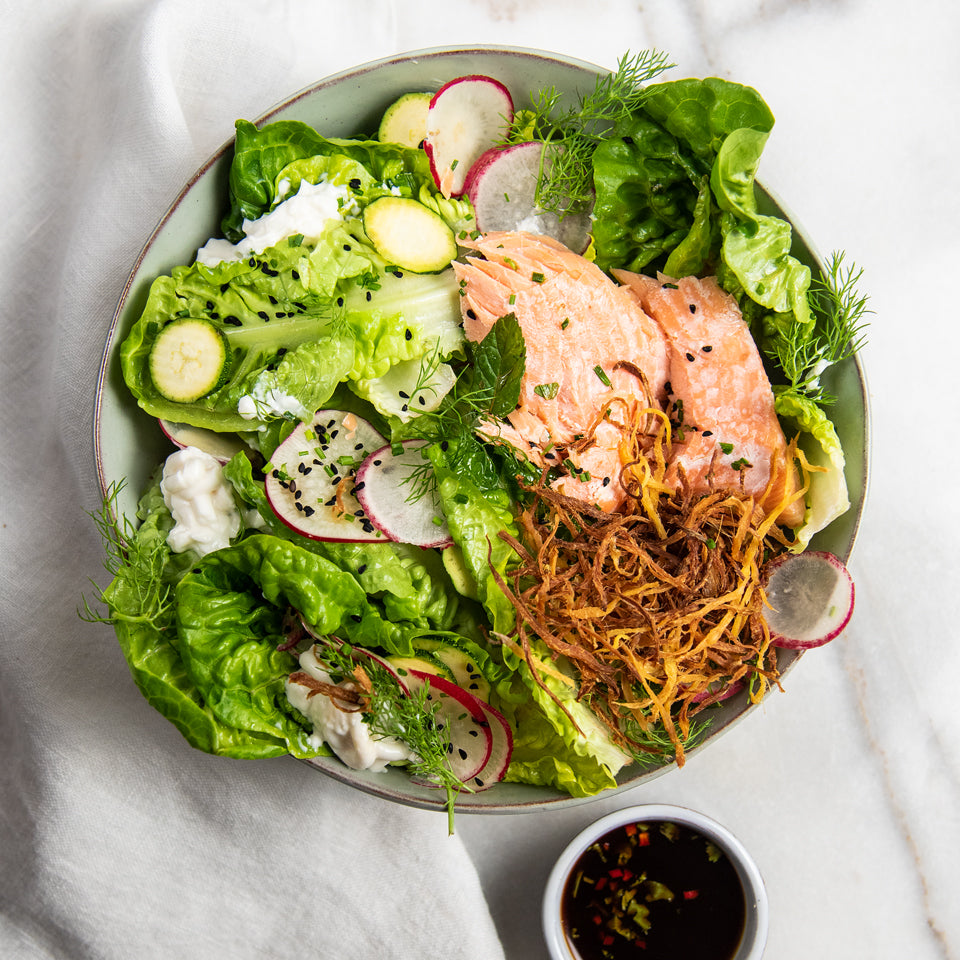 Smoked Trout & Baby Marrow Salad 280g