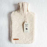 Hot Water Bottle - Cream