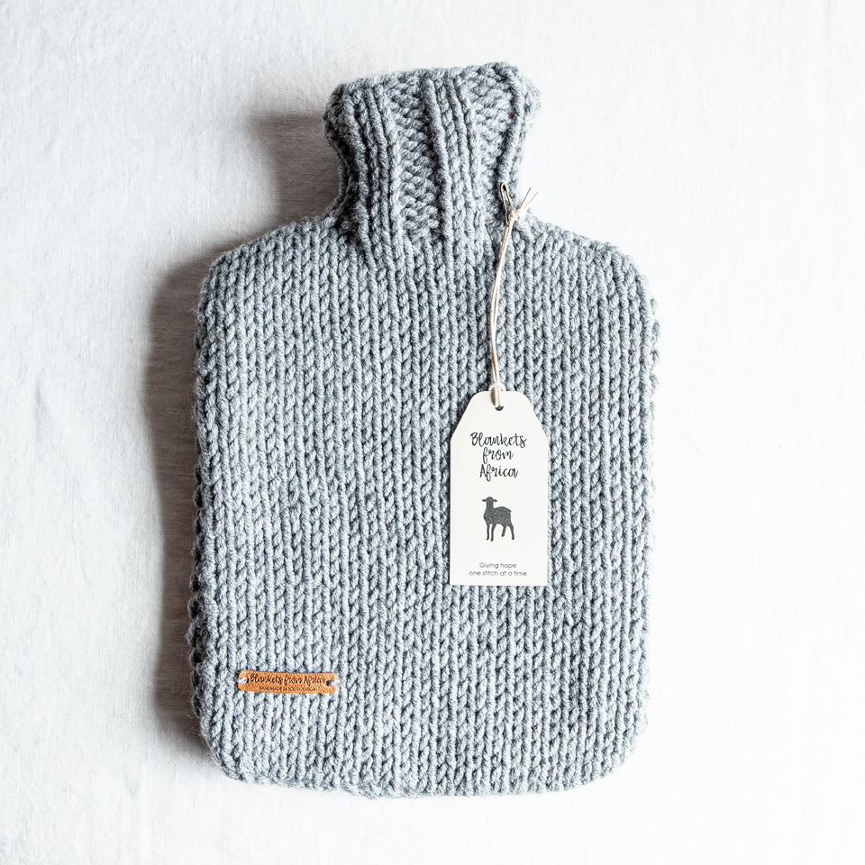 Hot Water Bottle - Grey