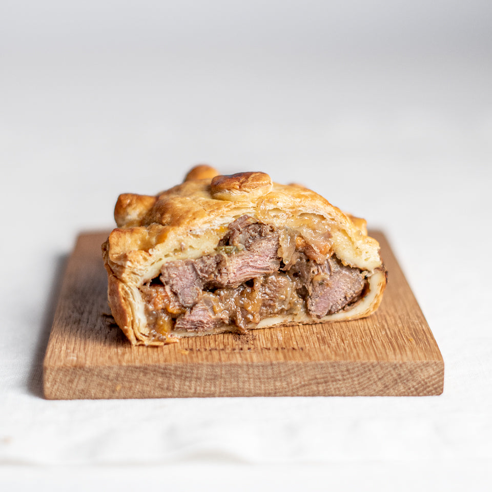 Beef and Onion Pie Single Serve