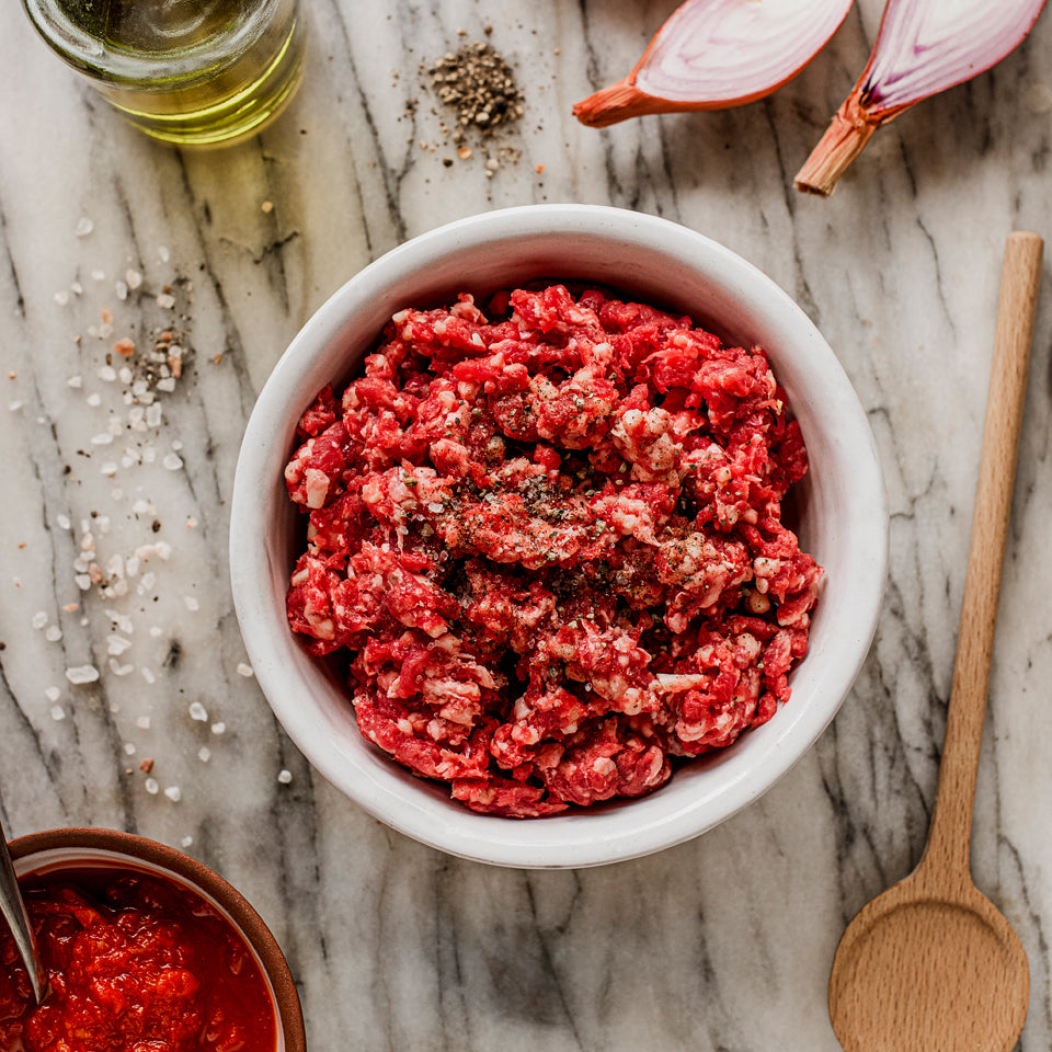 Grass Fed Beef Mince Bulk 1kg