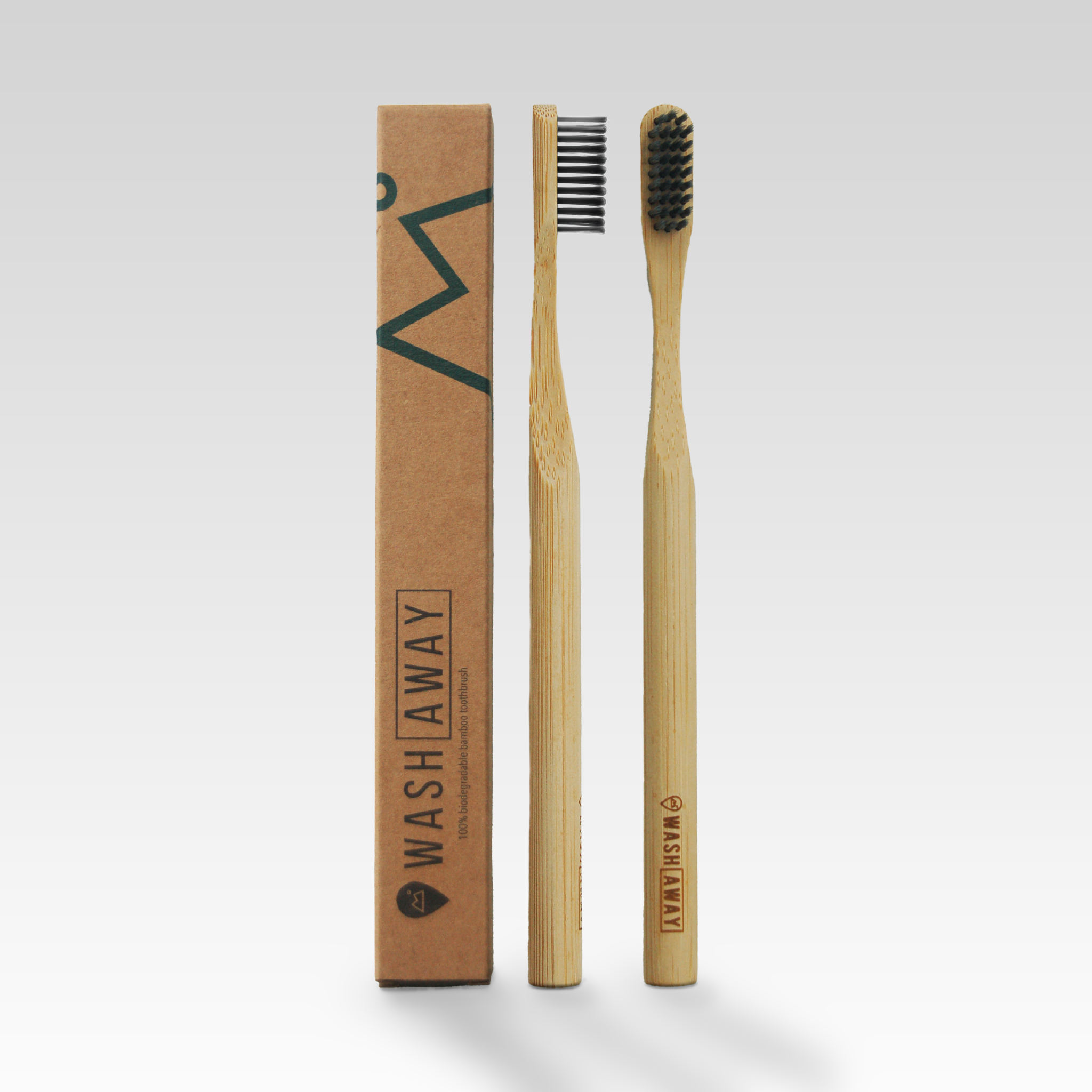 Wash Away Bamboo Toothbrush — Eco-Friendly & Biodegradable