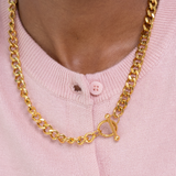 Bulky Clasp Necklace