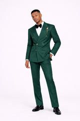 Emerald Prestige Double-Breasted Matric Dance Suit