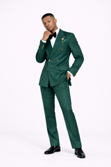 Emerald Prestige Double-Breasted Matric Dance Suit