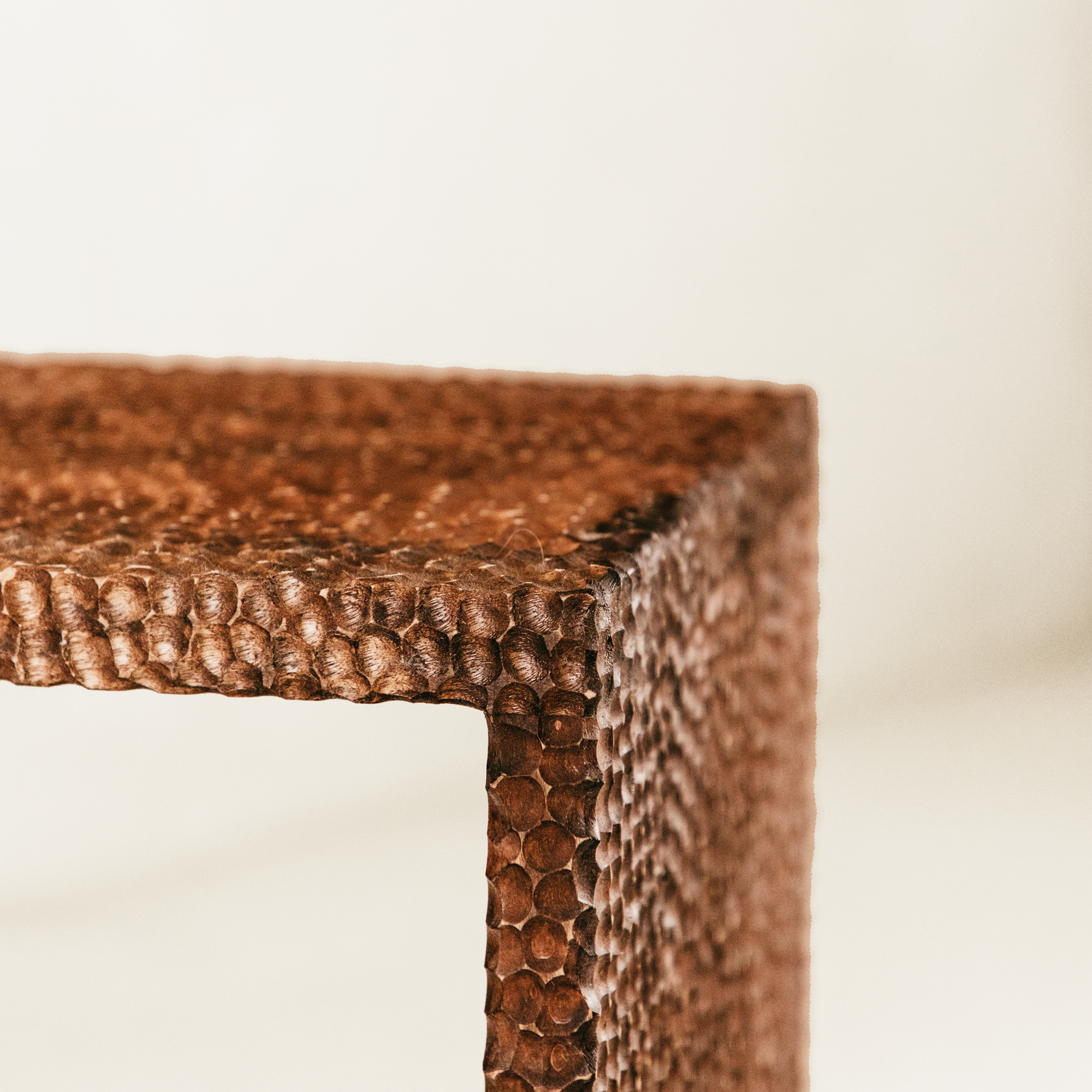 Chiselled End Table