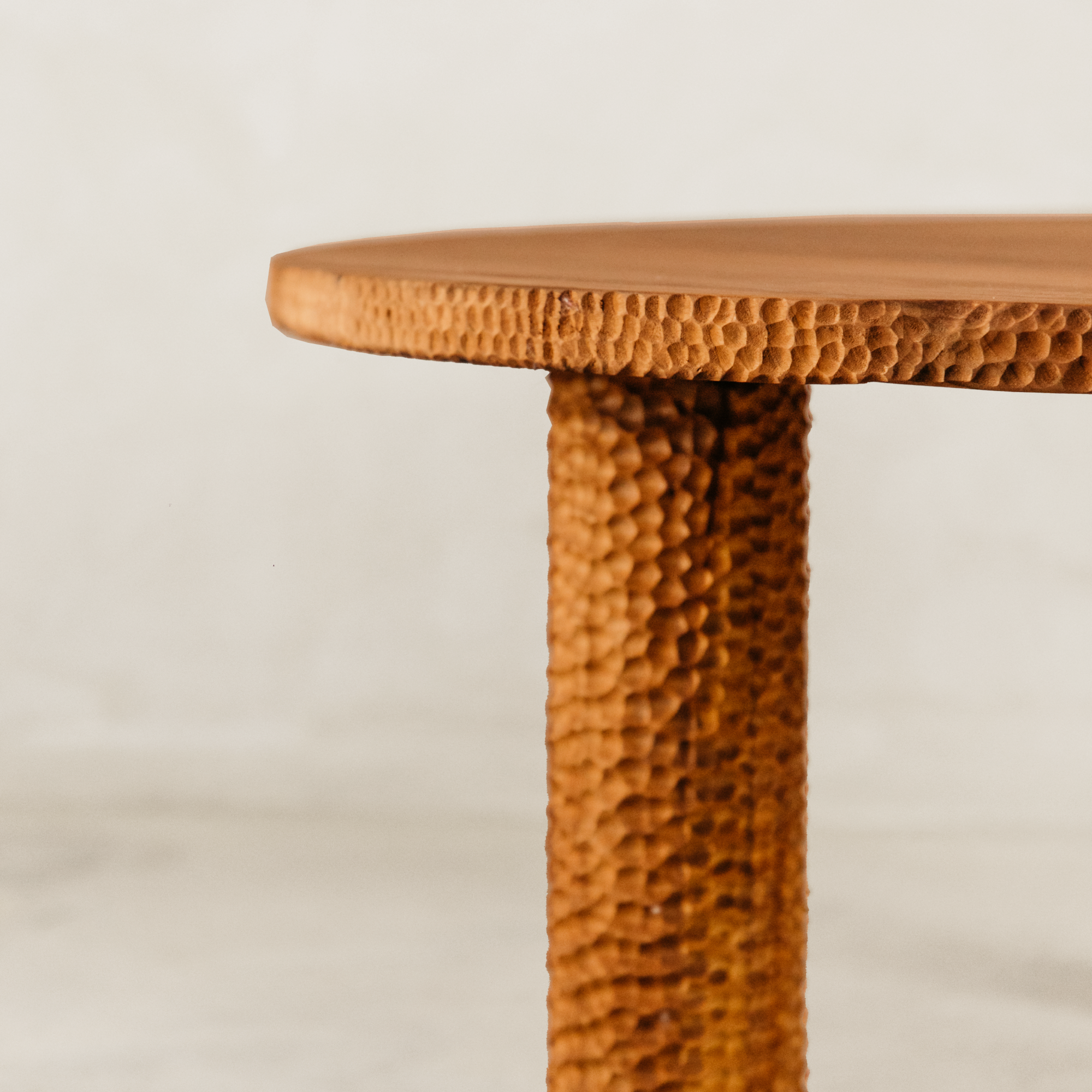 Chiselled Coffee Table – Brown