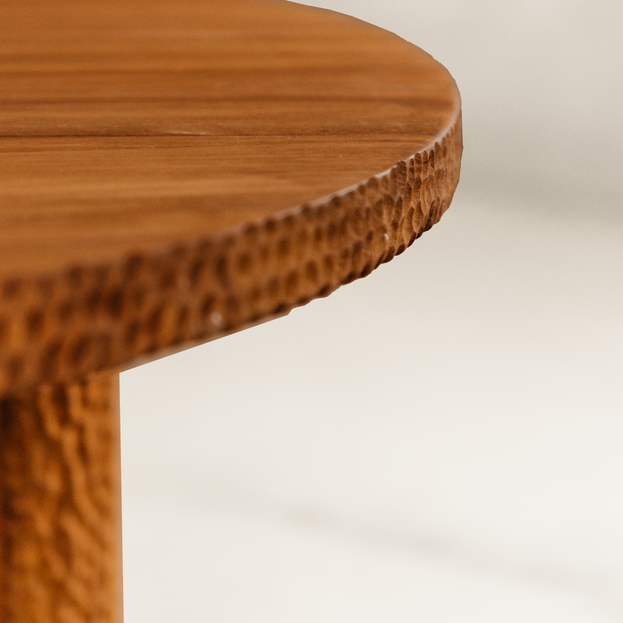 Chiselled Coffee Table – Brown