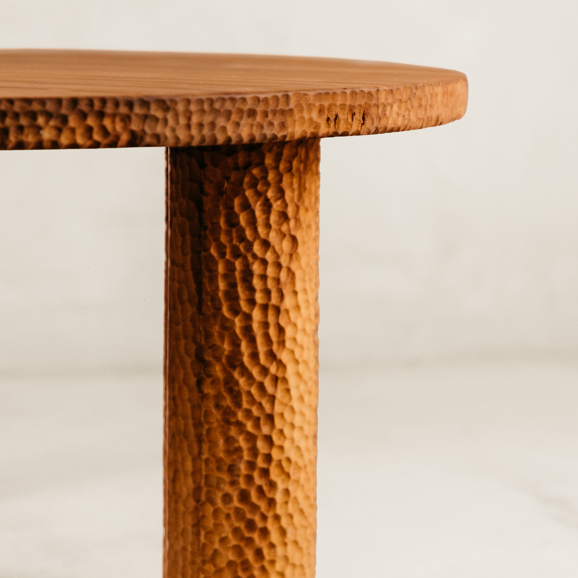 Chiselled Coffee Table – Brown