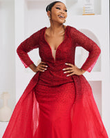Ruby Muse Gown (50 % is Refundable Deposit)