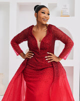 Ruby Muse Gown (50 % is Refundable Deposit)