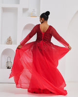 Ruby Muse Gown (50 % is Refundable Deposit)