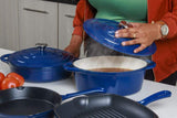 Limoges Blue 8pc Baobab Cast Iron - Image 3