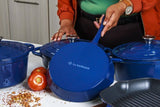 Limoges Blue 8pc Baobab Cast Iron - Image 2