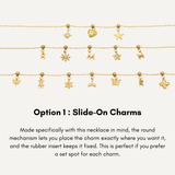 Slide-On Charm Necklace