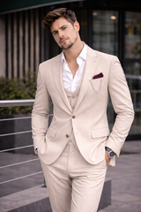 Hazel Brown Contemporary Suit