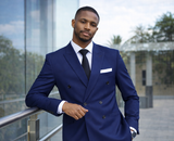 Navy Double Breast Classic Suit