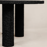 Chiselled Coffee Table – Black