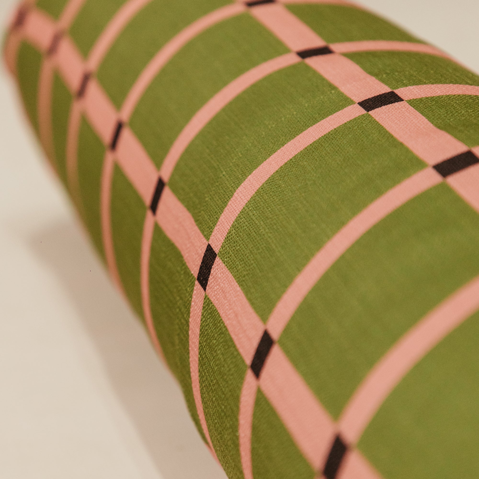City Grid Bolster 22 x 120cm