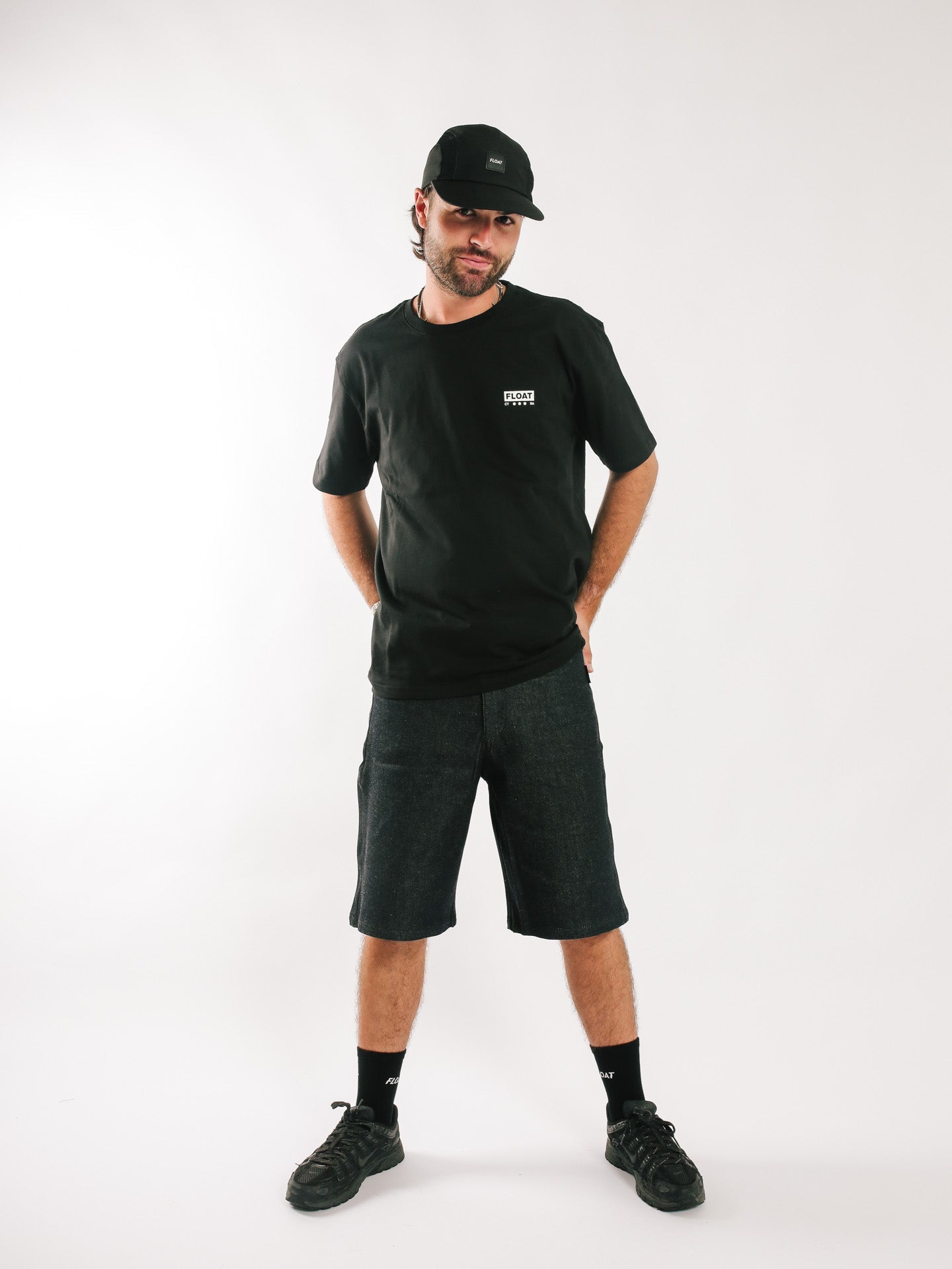 Summer Simple Tee Black