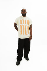 ⁠Cream ‘SAINT MM’ Sleeveless Tee