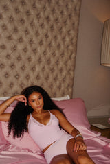 Pink Lace Cami