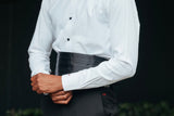 Black Satin Cummerbund